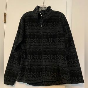 Fleece Fair Isle jacket